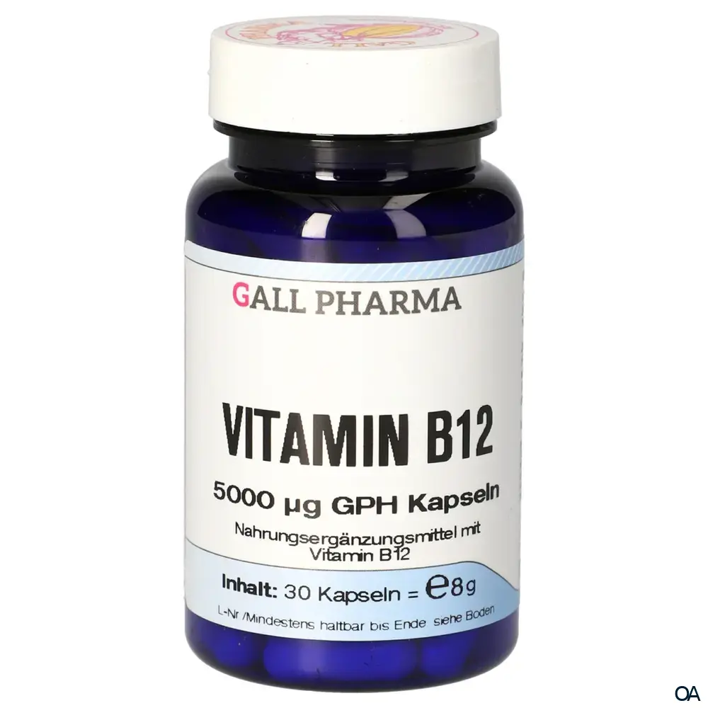 Gall Pharma Vitamin B12 5000 mcg Kapseln