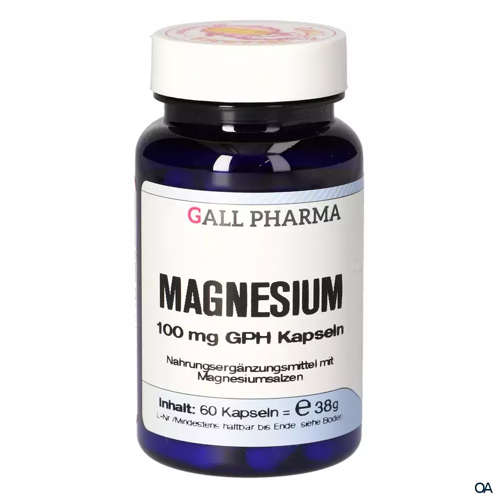 Gall Pharma Magnesium 100 mg Kapseln