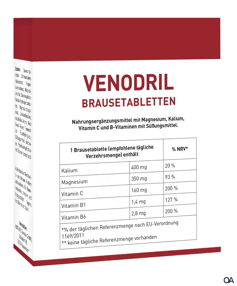 Venodril Magnesium Brausetabletten