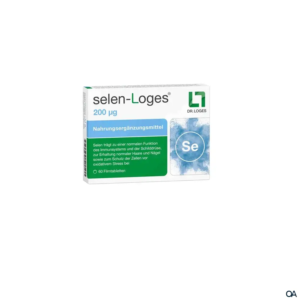 selen-Loges® 200 mcg Filmtabletten selen-Loges® 200 mcg Filmtabletten