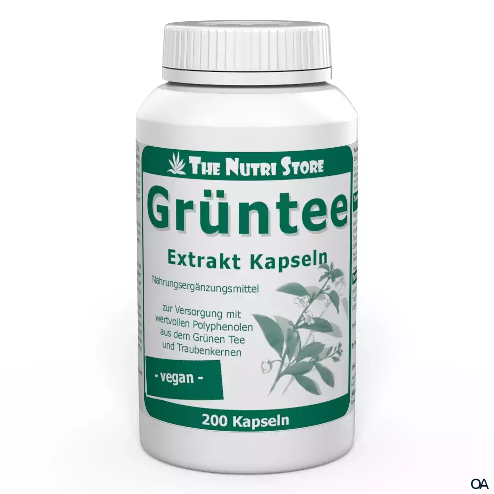 The Nutri Store Grüntee Extrakt Kapseln The Nutri Store Grüntee Extrakt Kapseln