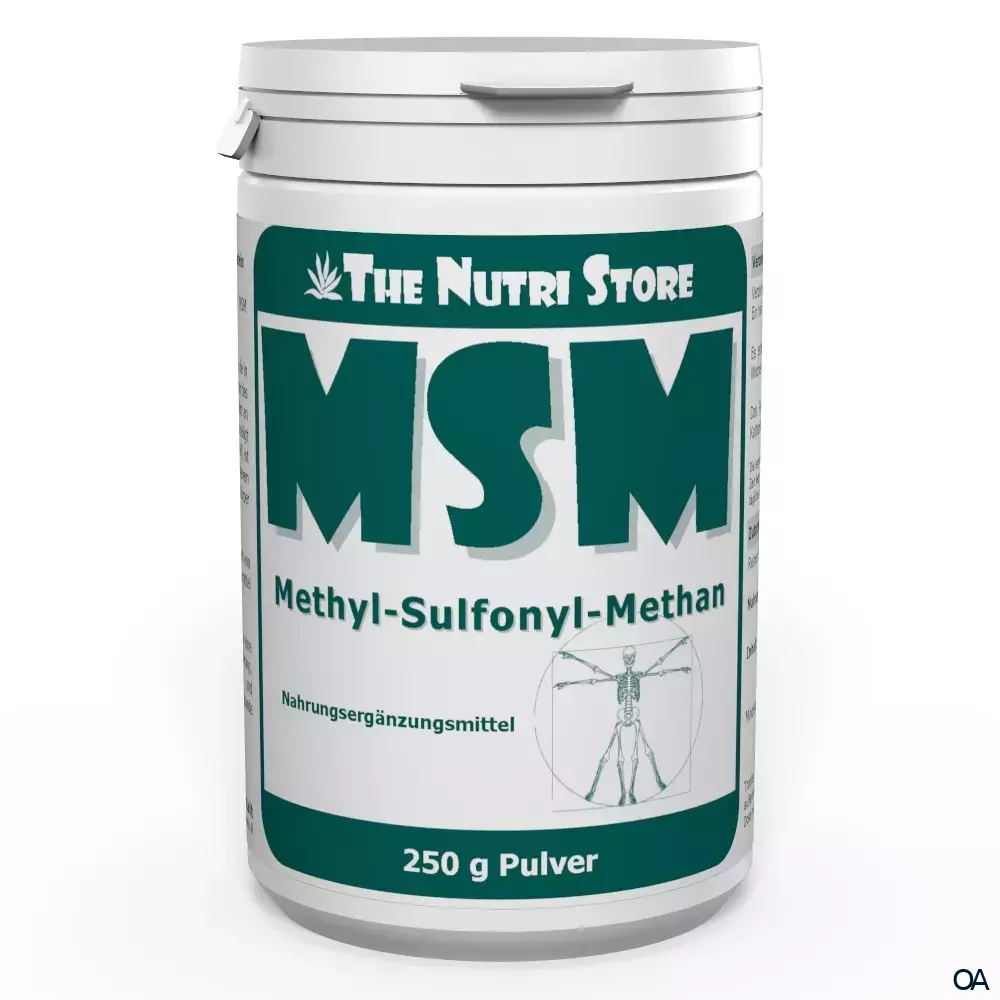 The Nutri Store MSM 100 % rein Methyl-Sulfonyl-Methan Pulver