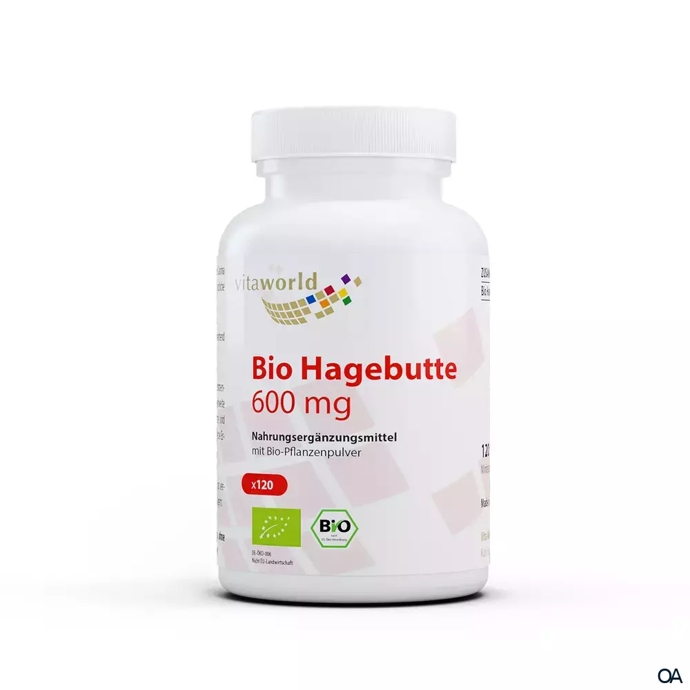 Vitaworld Bio Hagebutte 600 mg Kapseln Vitaworld Bio Hagebutte 600 mg Kapseln