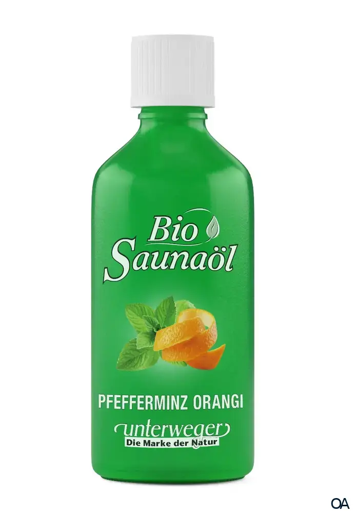 Unterweger Bio Saunaöl Pfefferminz Orange Unterweger Bio Saunaöl Pfefferminz Orange