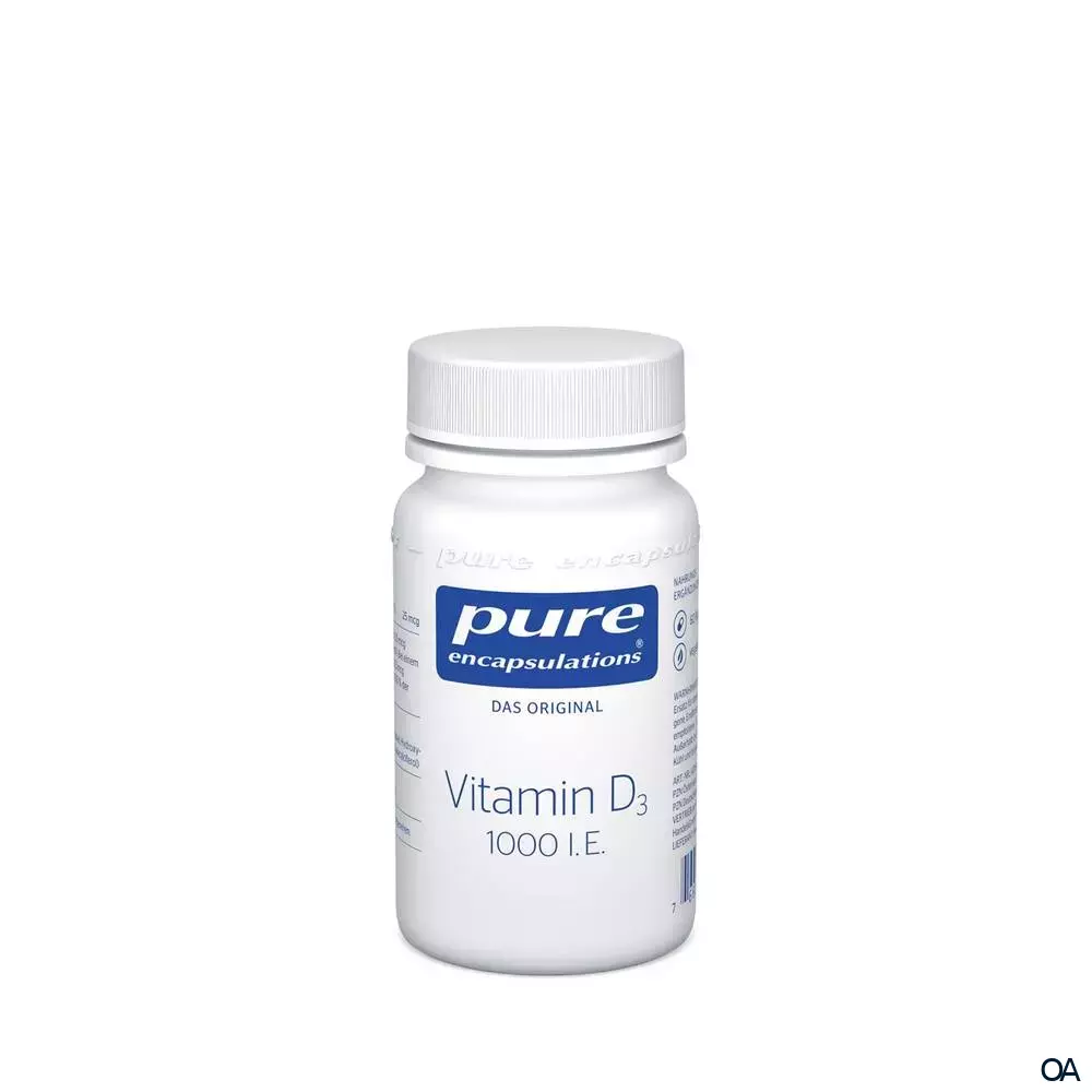 pure encapsulations® Vitamin D3 1000 I. E. pure encapsulations® Vitamin D3 1000 I. E.