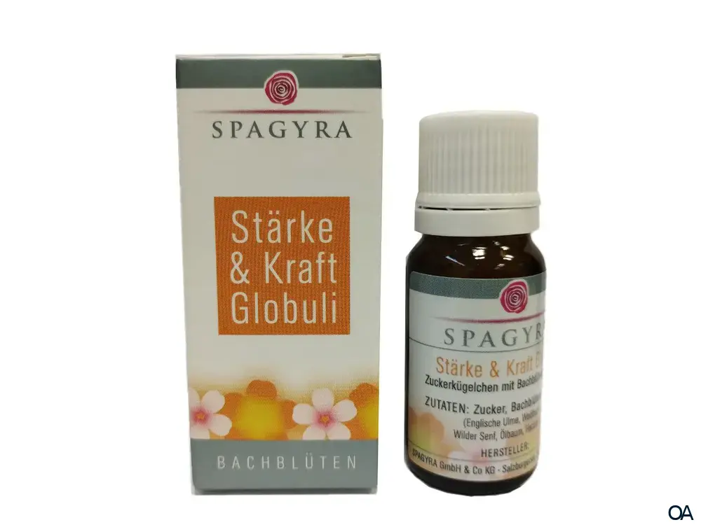 Spagyra Stärke & Kraft Bachblüten Globuli Spagyra Stärke & Kraft Bachblüten Globuli