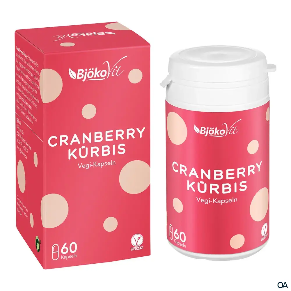 BjökoVit Cranberry-Kürbis Kapseln