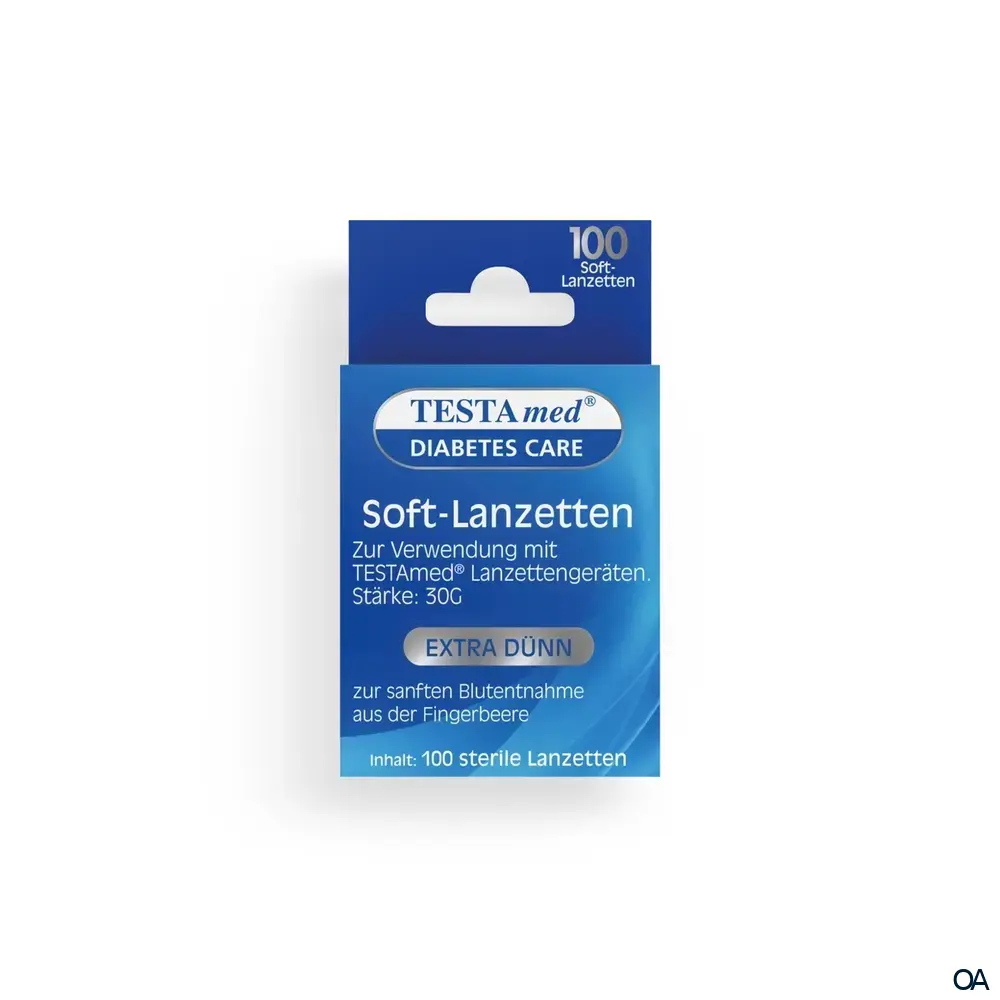 TESTAmed® DIABETES CARE GlucoCheck Advance Soft-Lanzetten TESTAmed® DIABETES CARE GlucoCheck Advance Soft-Lanzetten