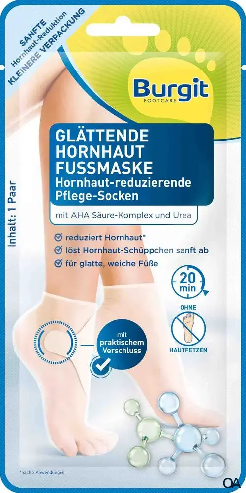Burgit Glättende Hornhaut Fußmaskensocken Burgit Glättende Hornhaut Fußmaskensocken