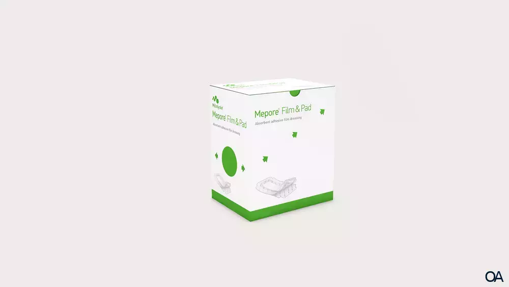 Mepore® Film & Pad Folienverband 5 x 7 cm oval