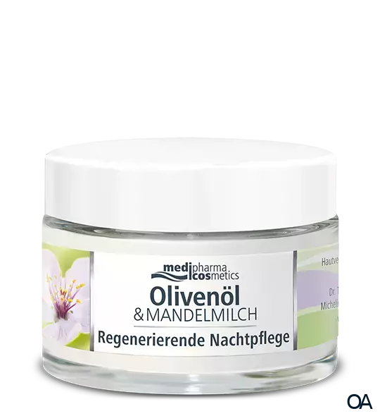 medipharma cosmetics Olivenöl & Mandelmilch Regenerierende Nachtpflege
