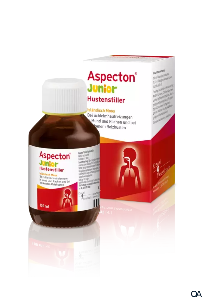 Aspecton® Junior Hustenstiller Isländisch Moos Aspecton® Junior Hustenstiller Isländisch Moos