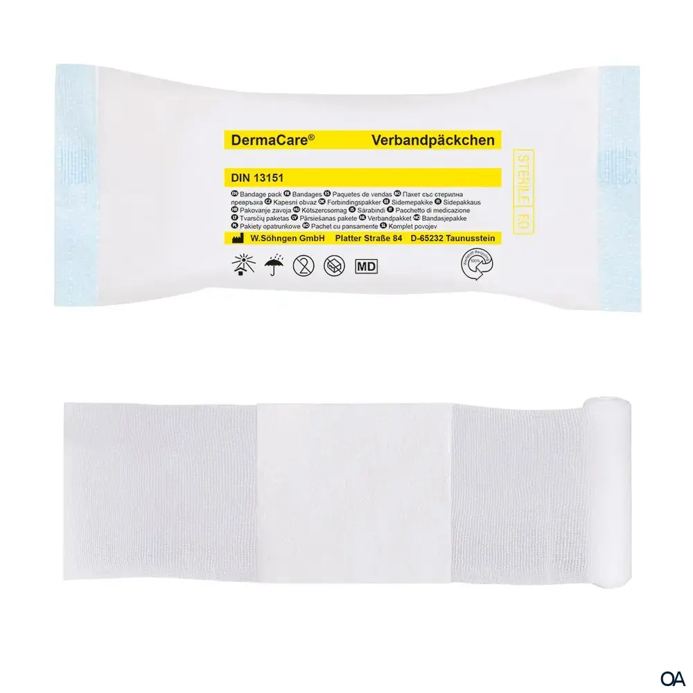 DermaCare® Verbandpäckchen DIN klein, steril