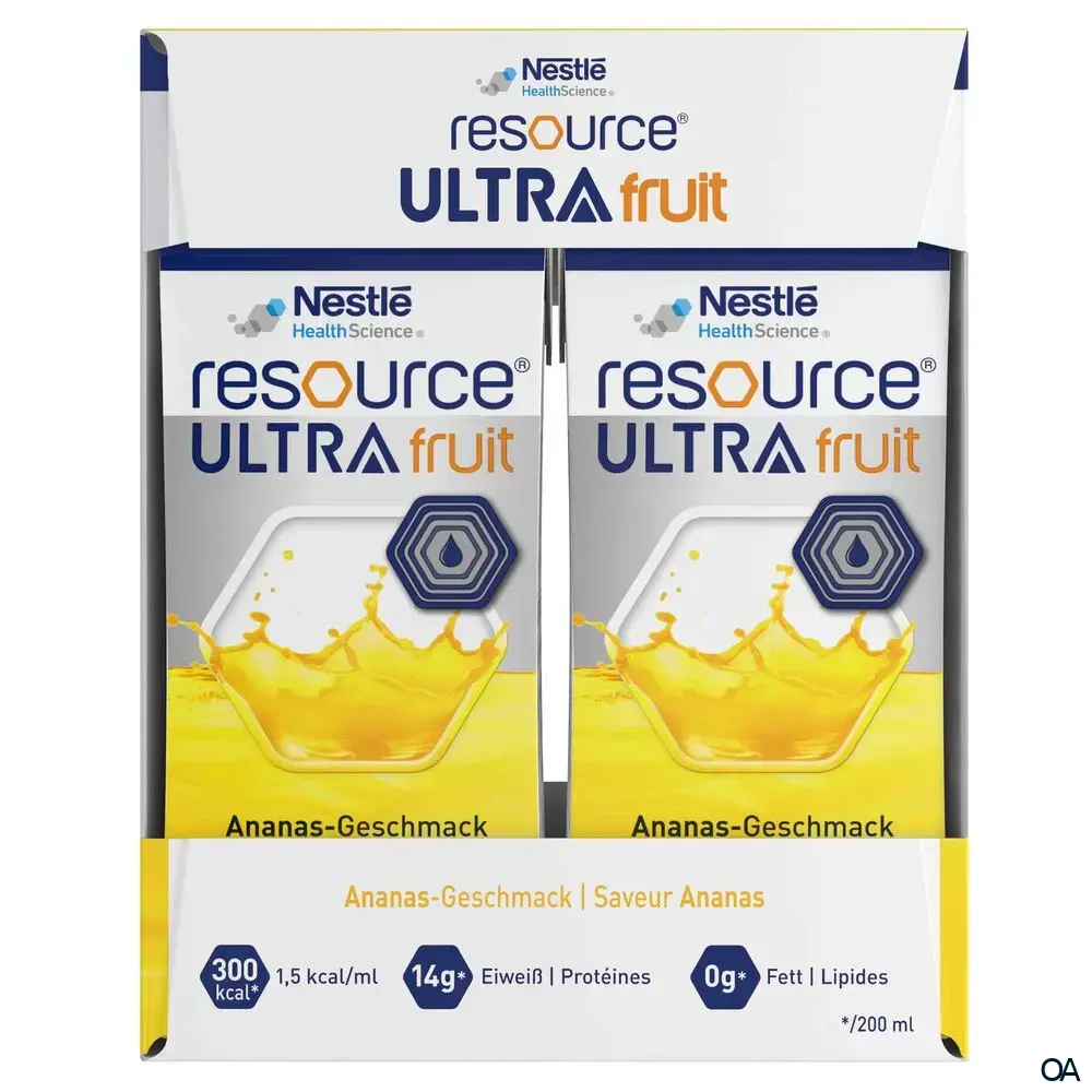 Resource® ULTRA fruit Ananas Trinknahrung 200 ml