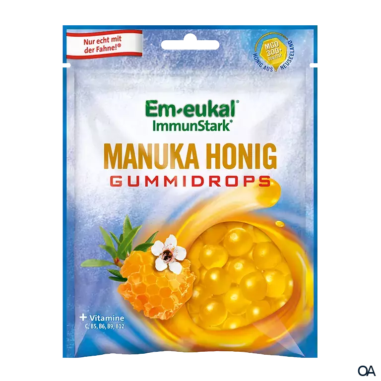 Em-eukal ImmunStark Manuka-Honig Gummibonbons Em-eukal ImmunStark Manuka-Honig Gummibonbons