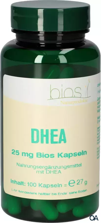 Bios DHEA 25 mg Kapseln Bios DHEA 25 mg Kapseln