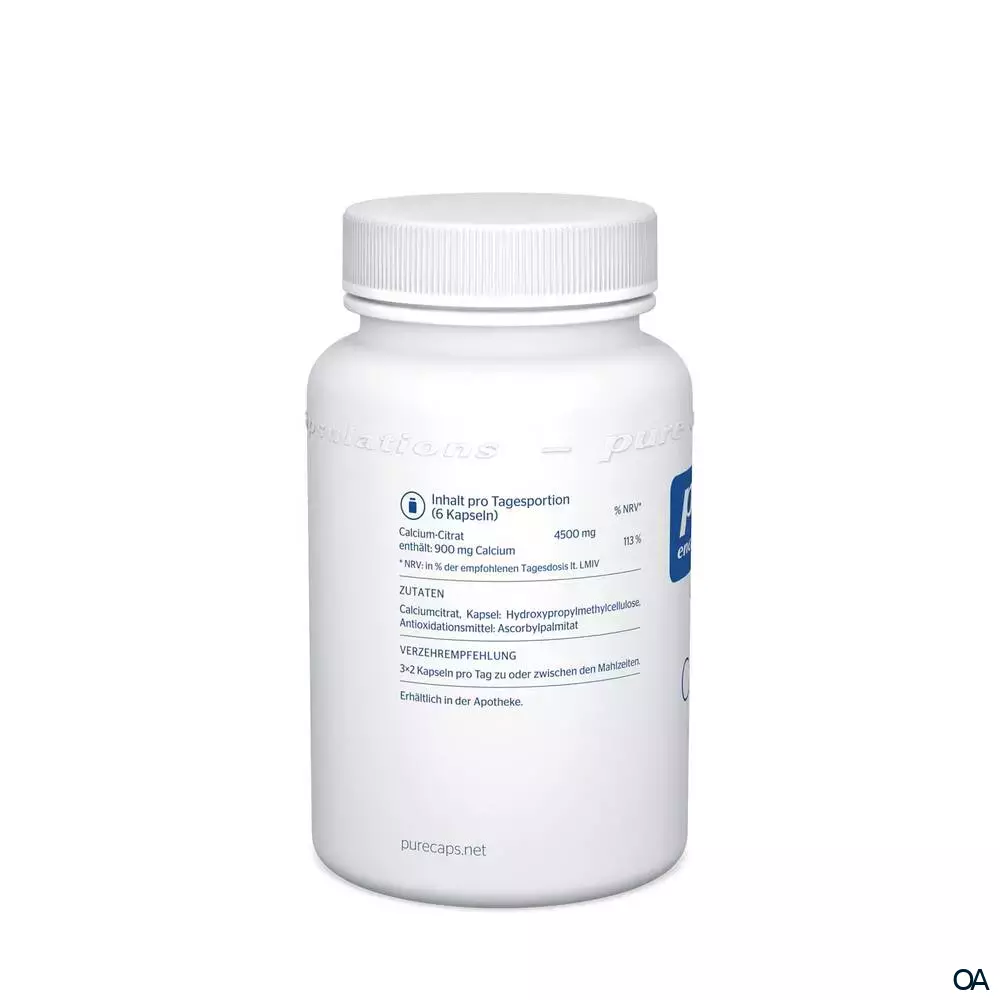 pure encapsulations® Calcium Calciumcitrat pure encapsulations® Calcium Calciumcitrat