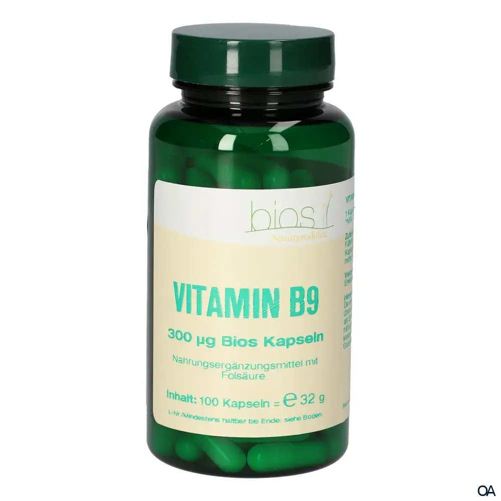 Bios Vitamin B9 300 mcg Kapseln