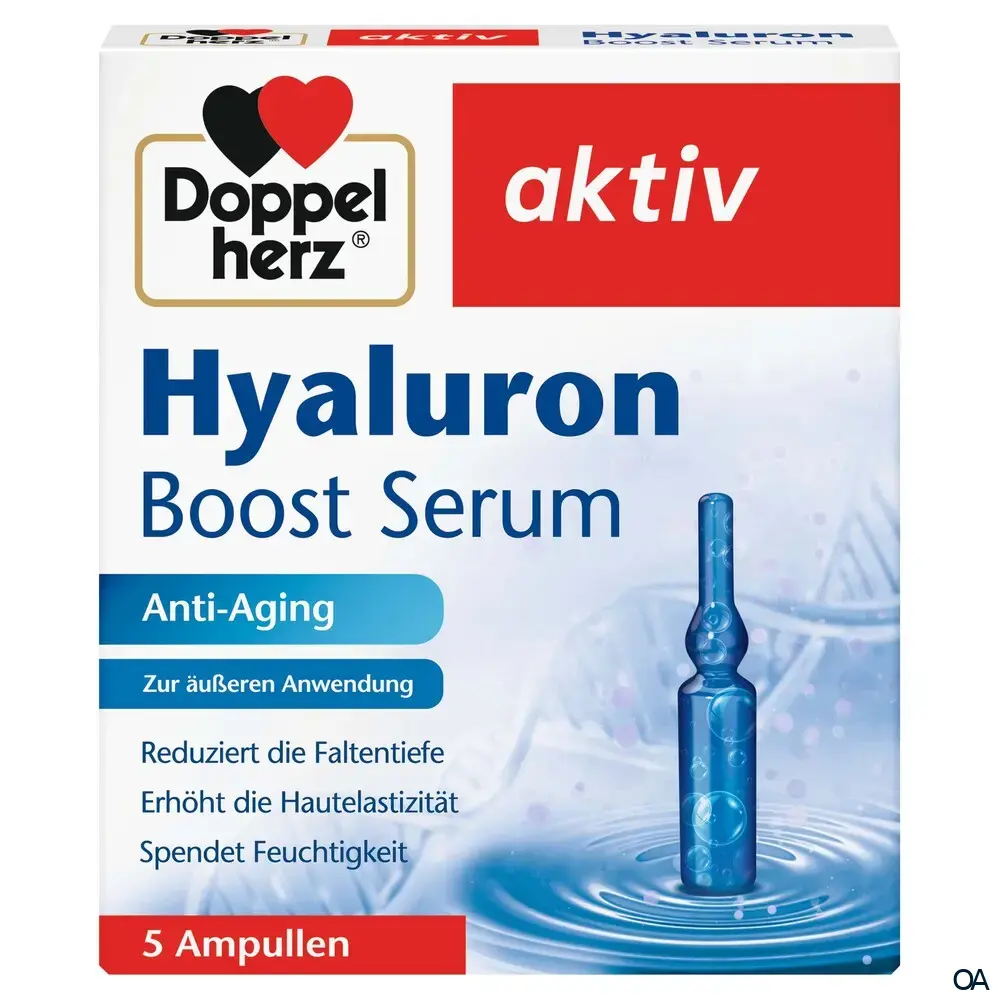 Doppelherz aktiv Hyaluron Boost Serum Anti-Aging Ampullen
