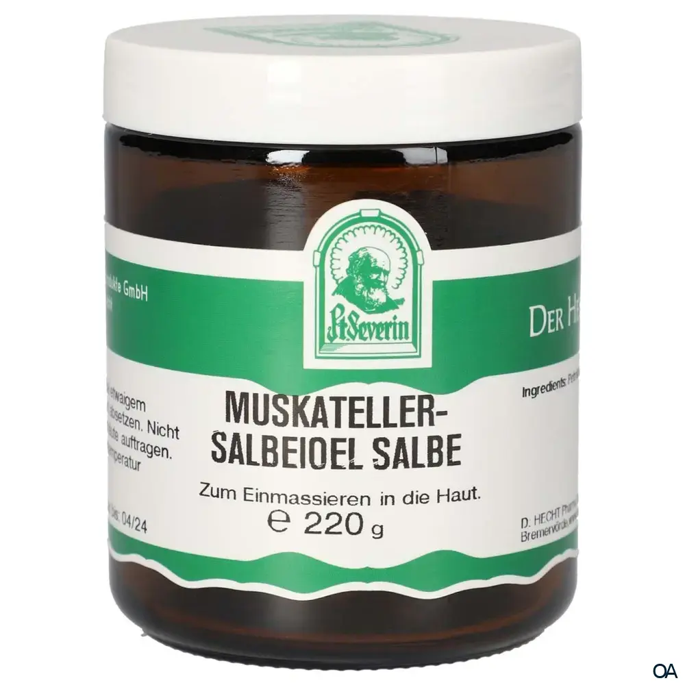 Pater Severin Muskatellersalbeiöl Salbe 5%