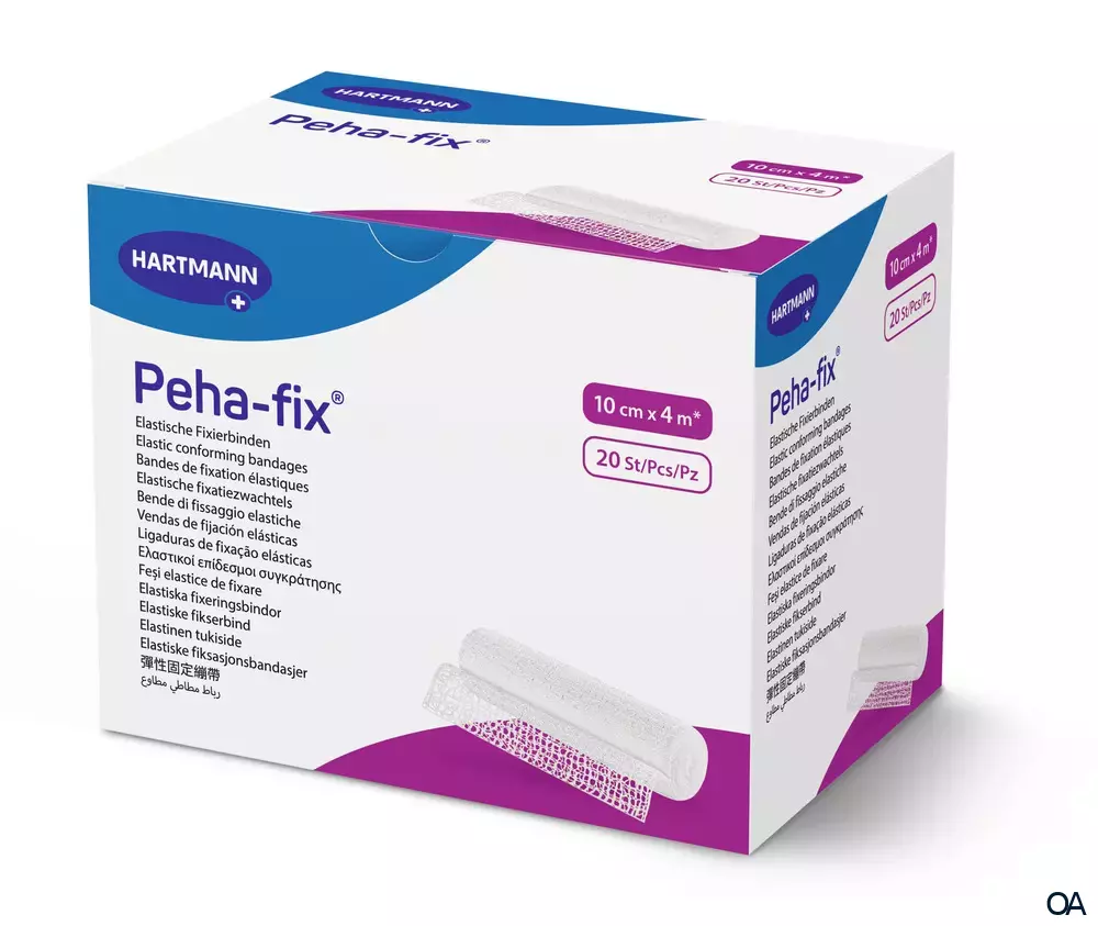 Peha-fix® Elastische Fixierbinde, lose, 10 cm x 4 m