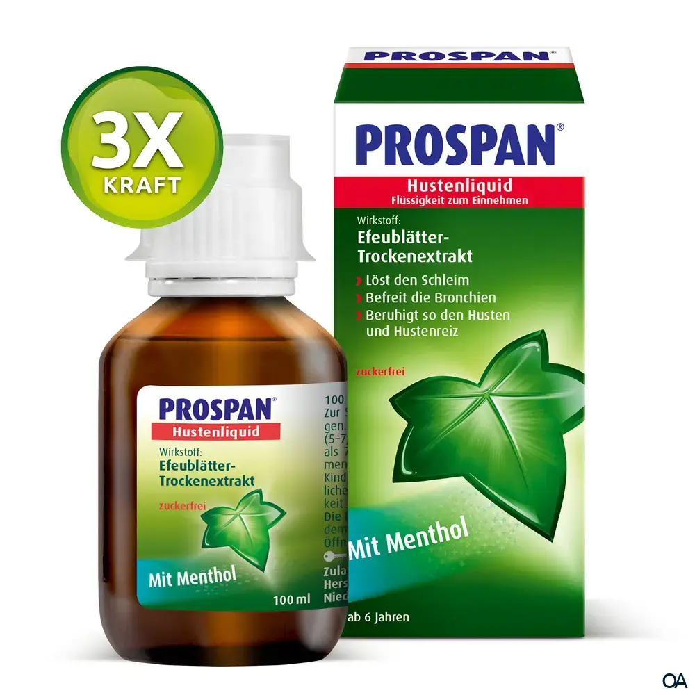 Prospan® Hustenliquid Flasche – Flüssigkeit zum Einnehmen Prospan® Hustenliquid Flasche – Flüssigkeit zum Einnehmen
