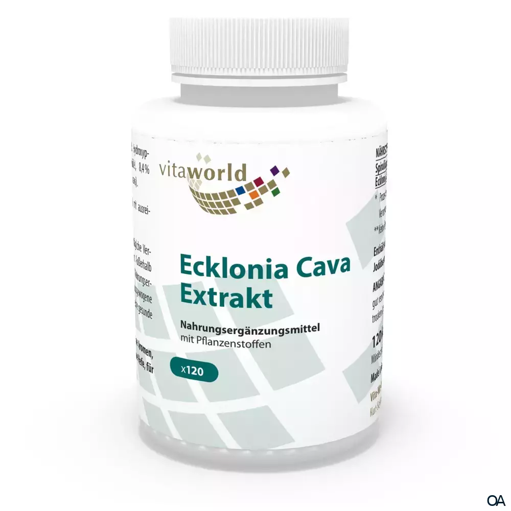 Vitaworld Ecklonia Cava Extrakt Kapseln Vitaworld Ecklonia Cava Extrakt Kapseln