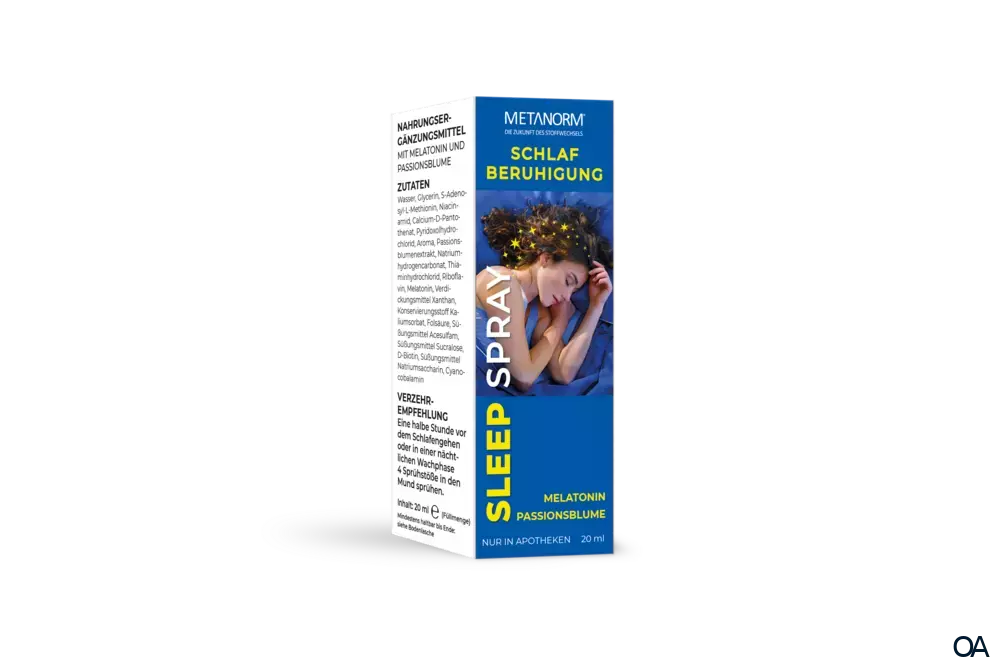 METANORM® SLEEP DIREKT SPRAY METANORM® SLEEP DIREKT SPRAY