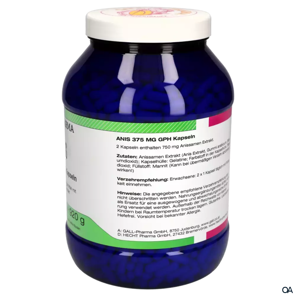 Gall Pharma Anis 375 mg Kapseln Gall Pharma Anis 375 mg Kapseln