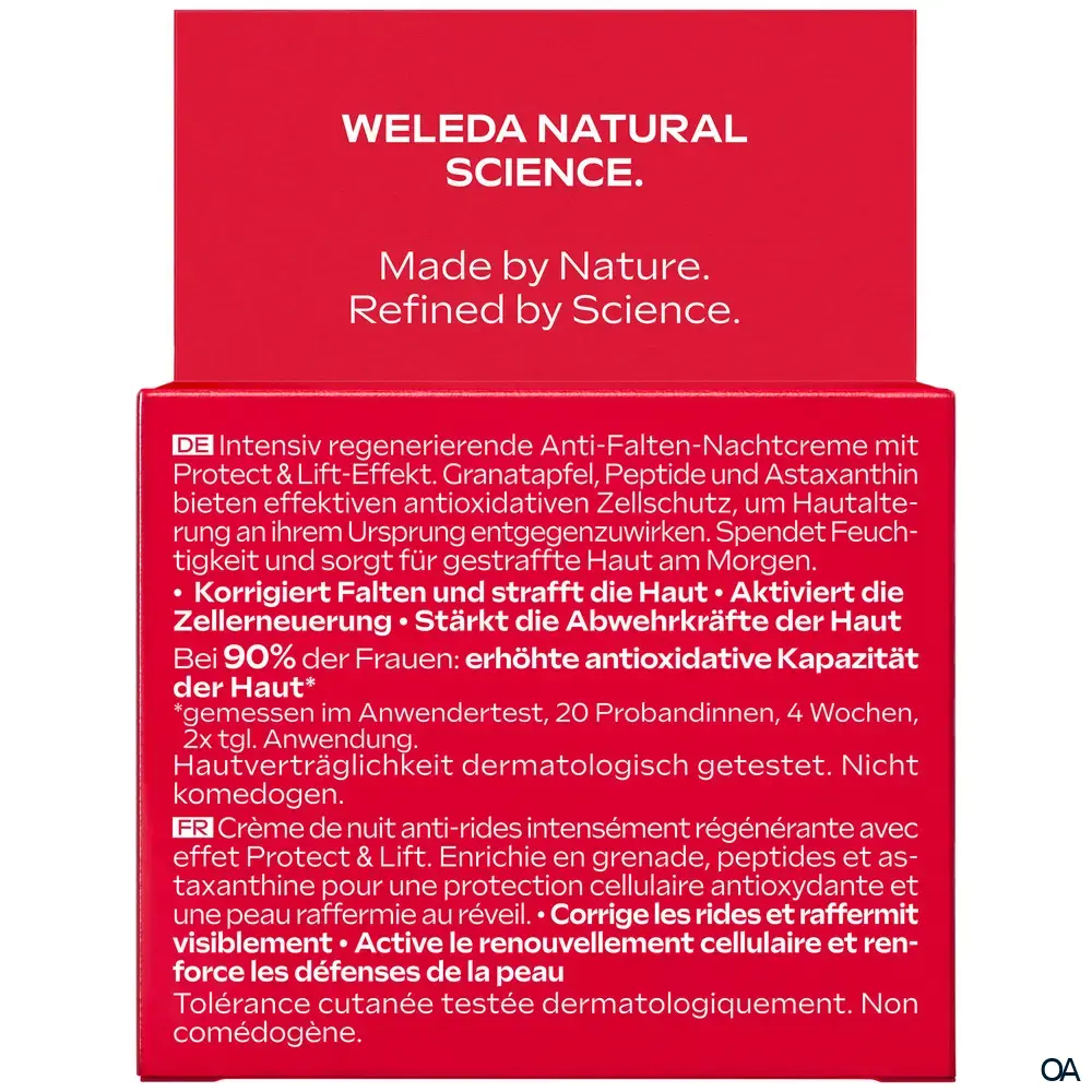Weleda Youth Power Nachtpflege Creme - Granatapfel