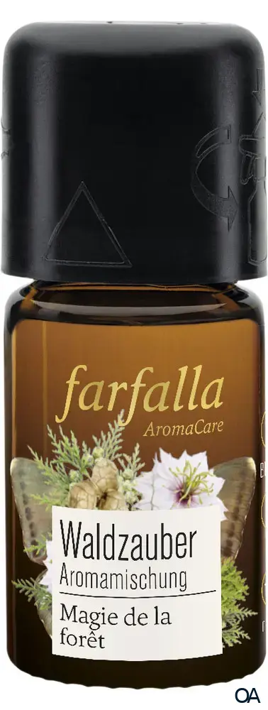 Farfalla Beschützt sein, Zirbelkiefer, Waldzauber Aromamischung Farfalla Beschützt sein, Zirbelkiefer, Waldzauber Aromamischung