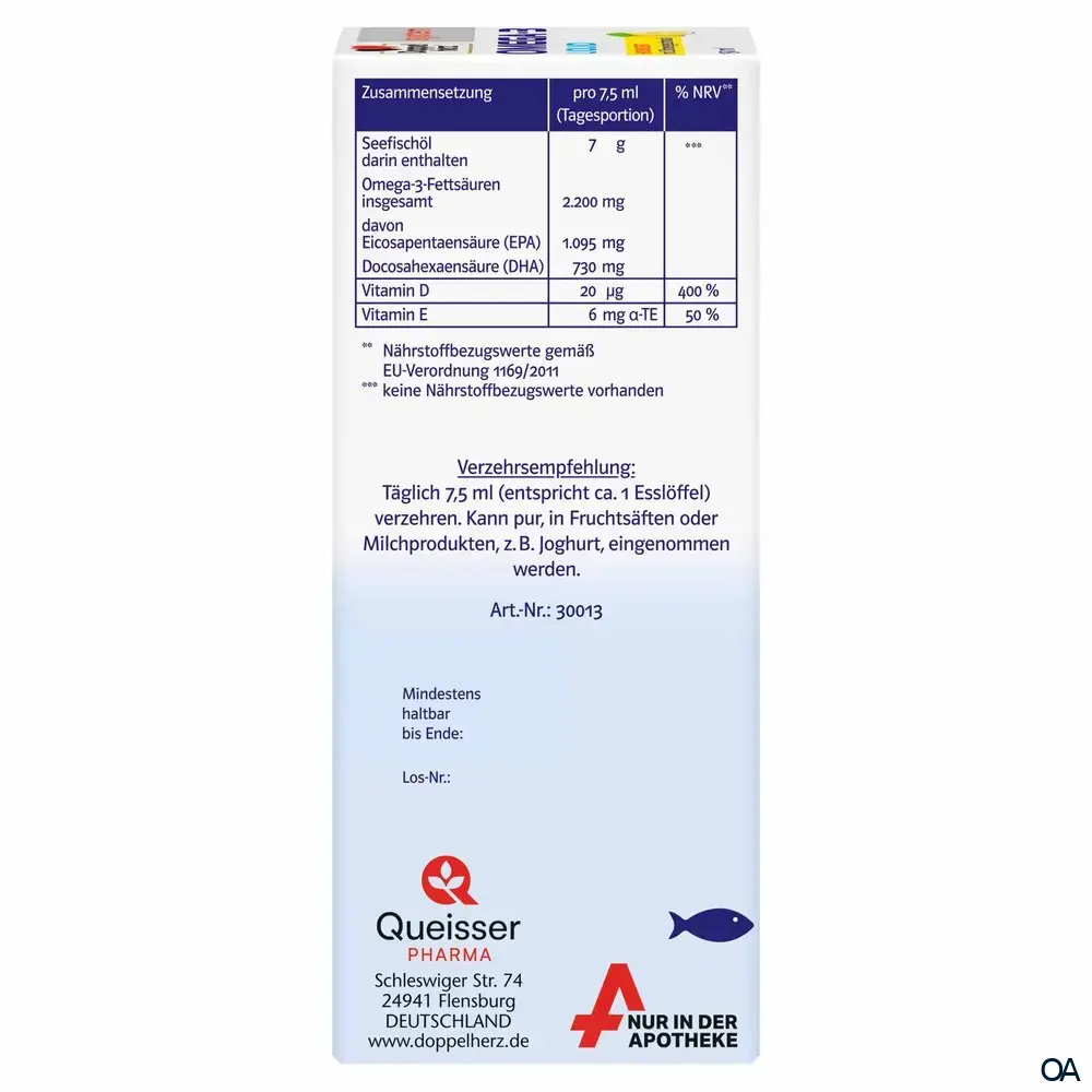 Doppelherz system Omega-3 Liquid Flüssigkeit - Zitrone Doppelherz system Omega-3 Liquid Flüssigkeit - Zitrone