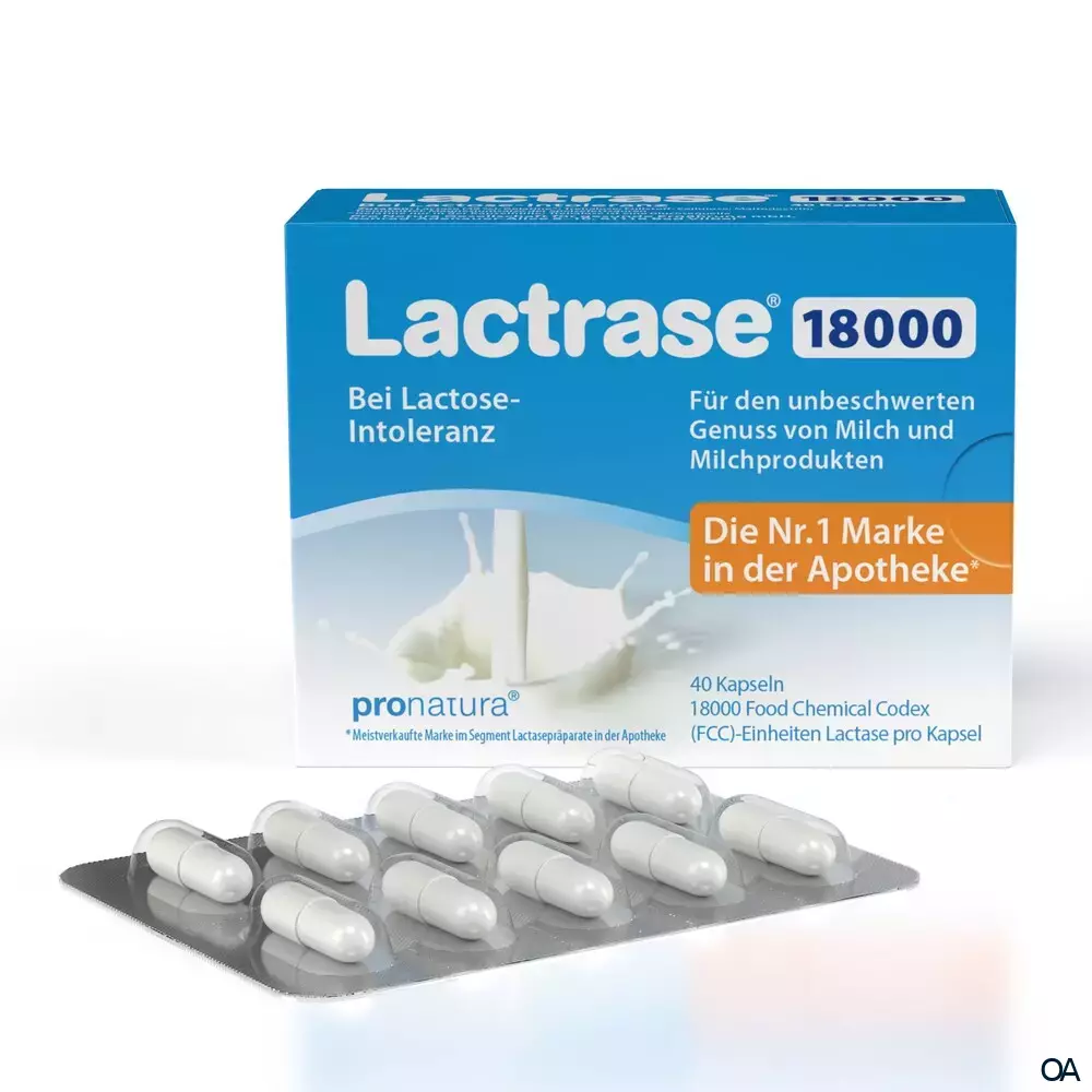 Lactrase® 18000 FCC Kapseln Lactrase® 18000 FCC Kapseln
