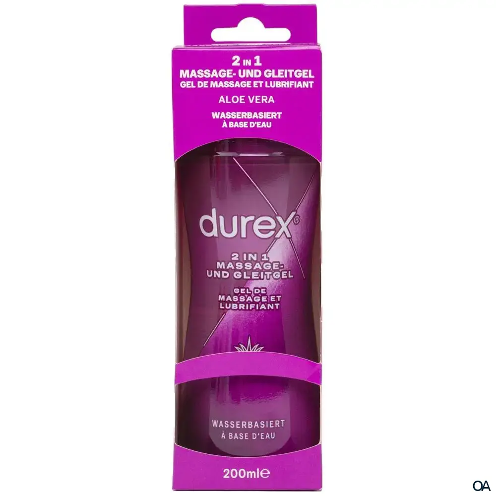 Durex 2 in 1 Massage und Gleitgel Aloe Vera Durex 2 in 1 Massage und Gleitgel Aloe Vera