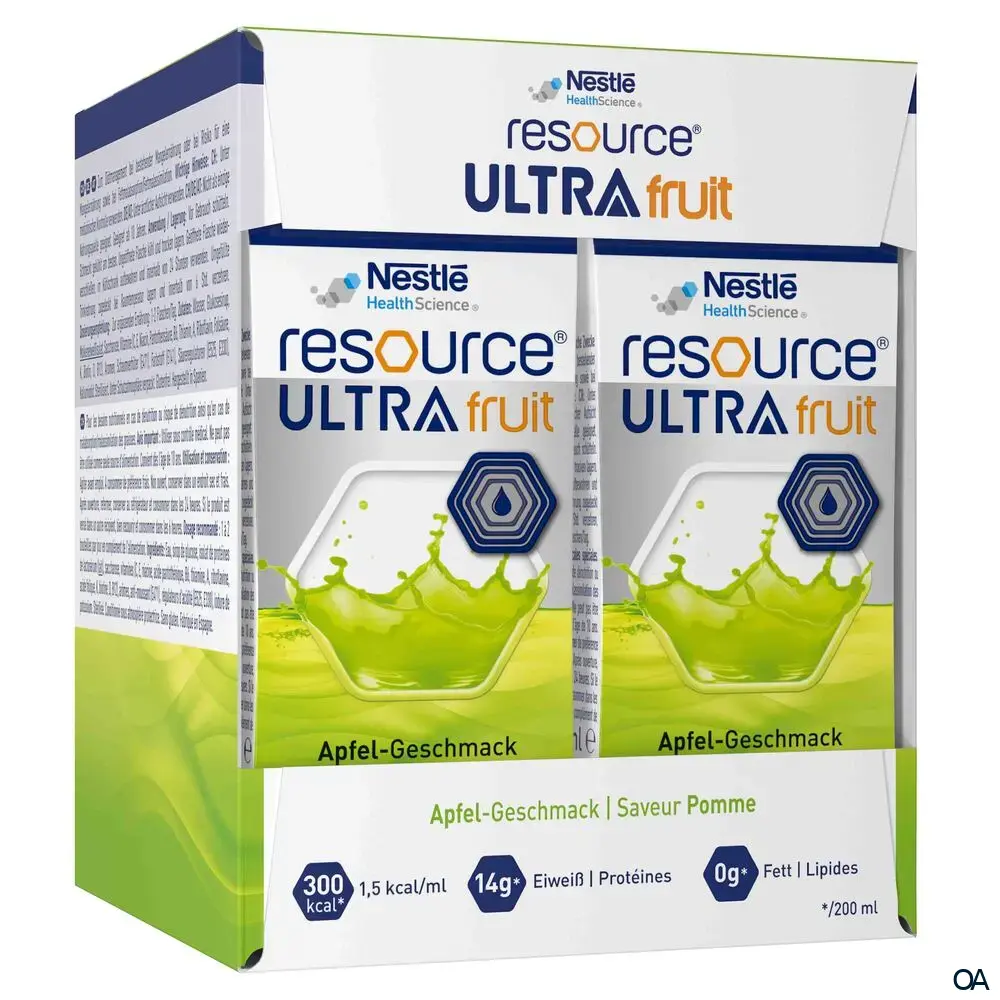 Resource® ULTRA fruit Apfel Trinknahrung 200 ml