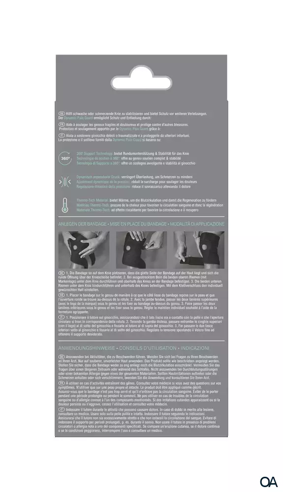 Hansaplast Protective Knie-Bandage Verstellbar