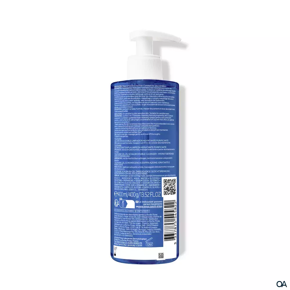La Roche Posay Toleriane Gel-zu-Schaum Double Cleanser La Roche Posay Toleriane Gel-zu-Schaum Double Cleanser