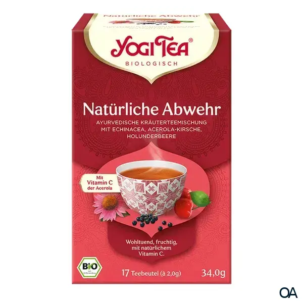 Yogi Tea Natürliche Abwehr - Ayurvedische Kräuterteemischung