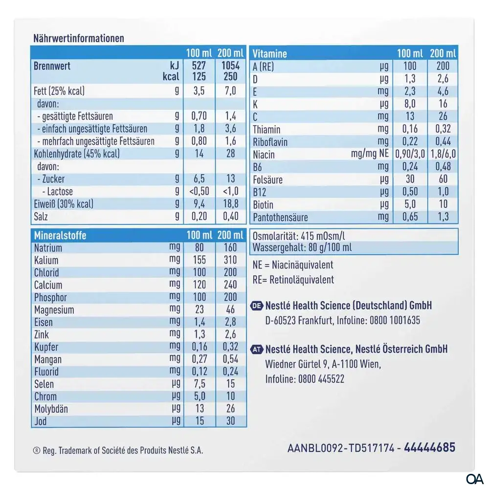 Resource® Protein Erdbeere Trinknahrung 200 ml