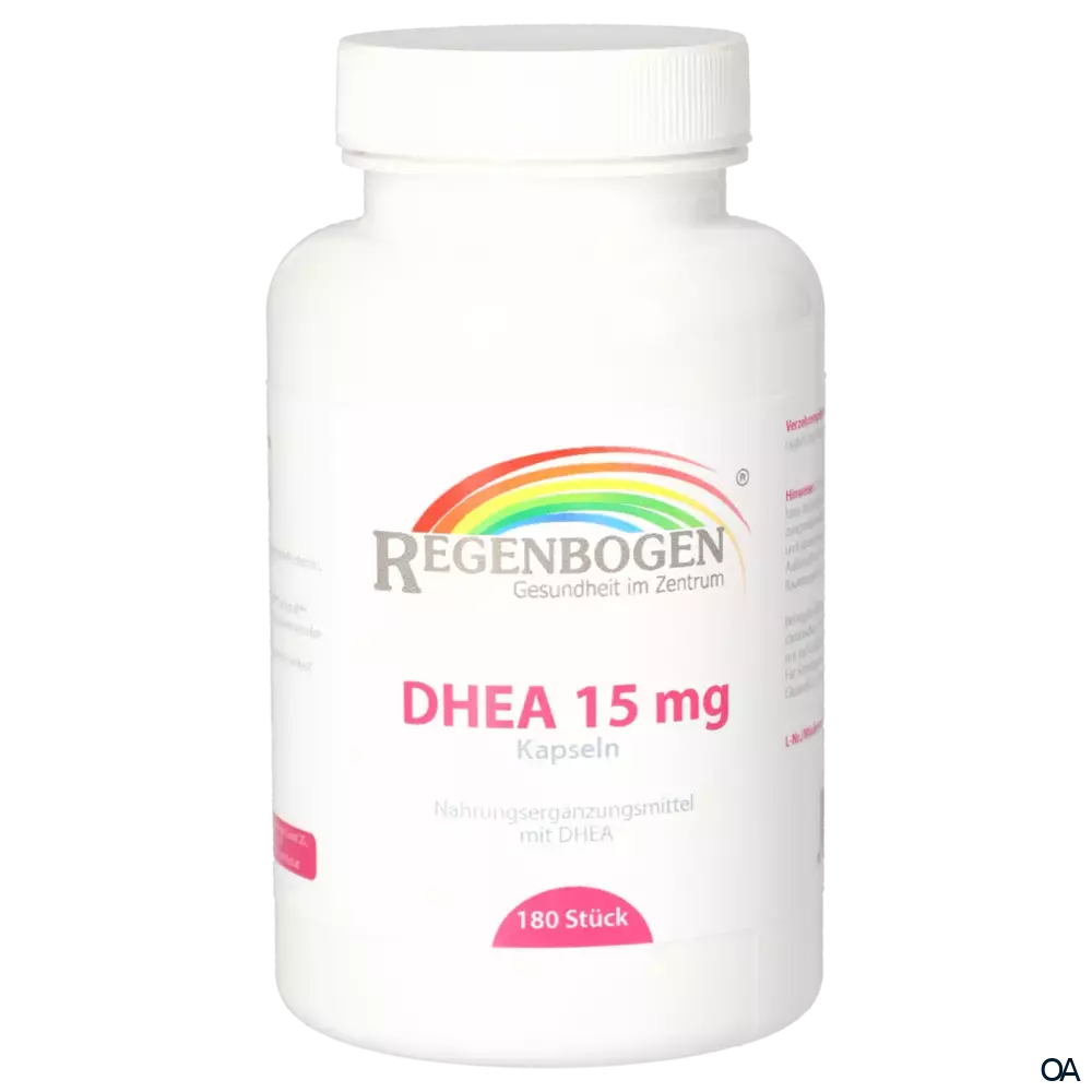 Regenbogen Apotheke DHEA 15 mg Kapseln Regenbogen Apotheke DHEA 15 mg Kapseln