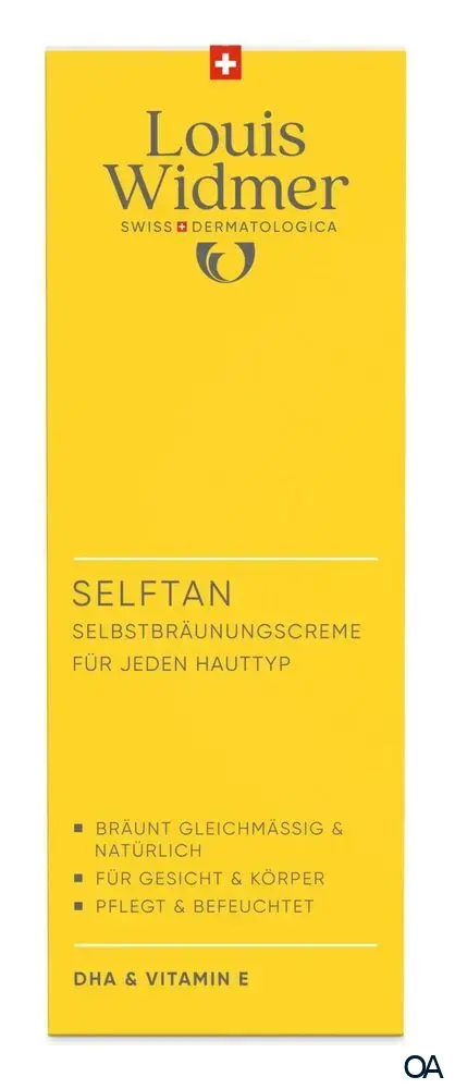 Louis Widmer suncare Selftan Selbstbräunungscreme - leicht parfümiert Louis Widmer suncare Selftan Selbstbräunungscreme - leicht parfümiert