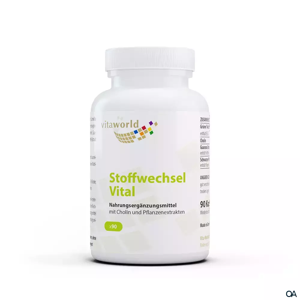 Vitaworld Stoffwechsel Vital Kapseln Vitaworld Stoffwechsel Vital Kapseln