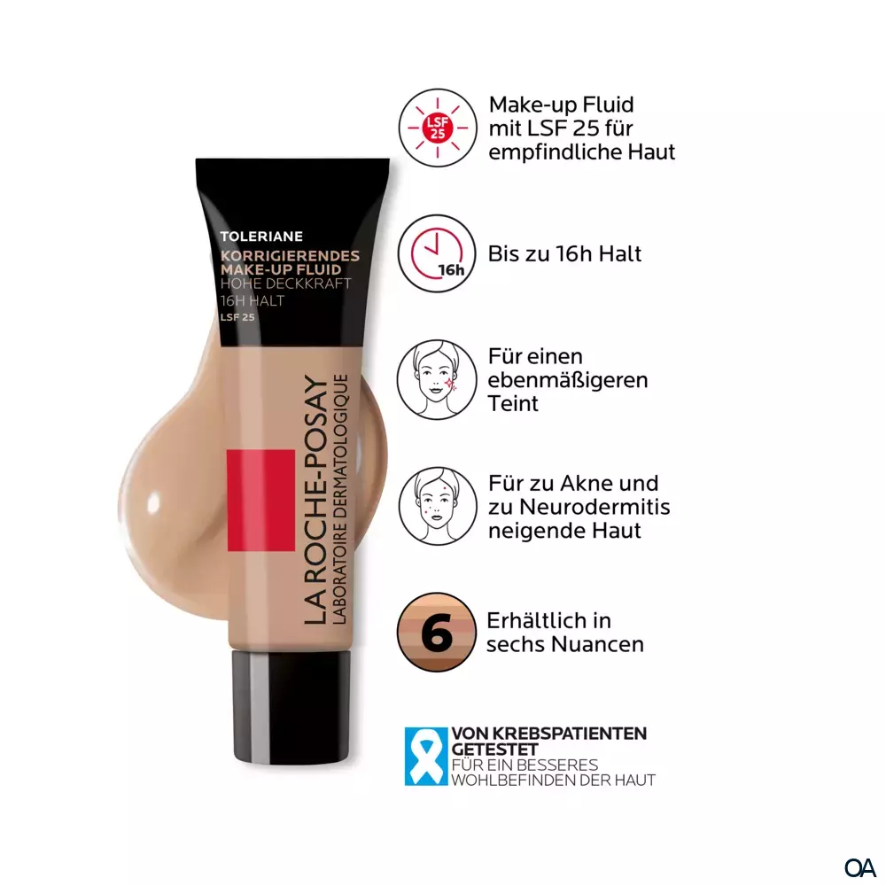 La Roche Posay Toleriane Make-up Fluid Sable Nr. 13 La Roche Posay Toleriane Make-up Fluid Sable Nr. 13