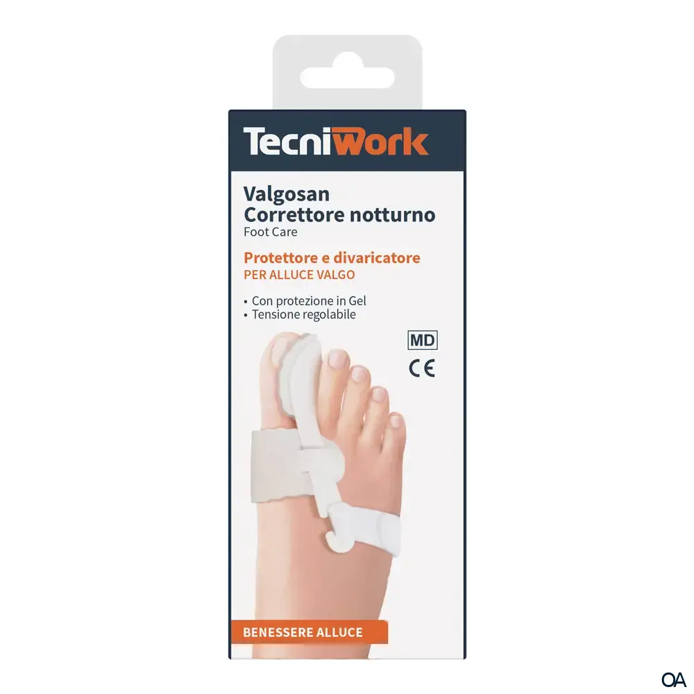 TecniWork Hallux Valgus Nachtbandage - Rechts