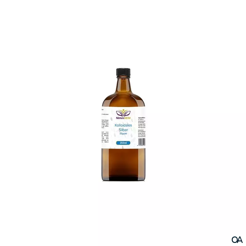 Kolloidales Silber 50ppm Lösung Kolloidales Silber 50ppm Lösung