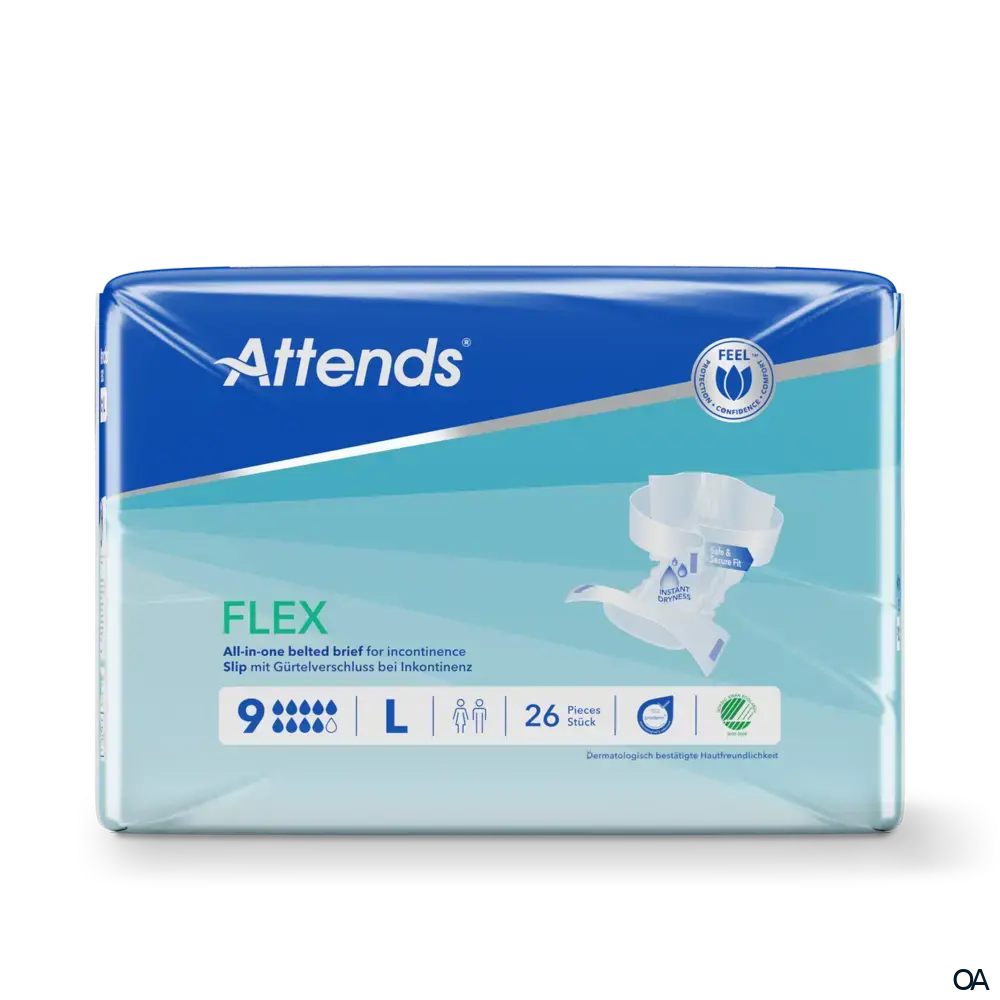 Attends Flex 9 L - Slip mit Gürtelverschluss bei Inkontinenz