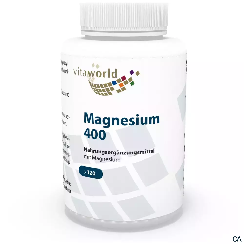 Vitaworld Magnesium 400 mg Kapseln