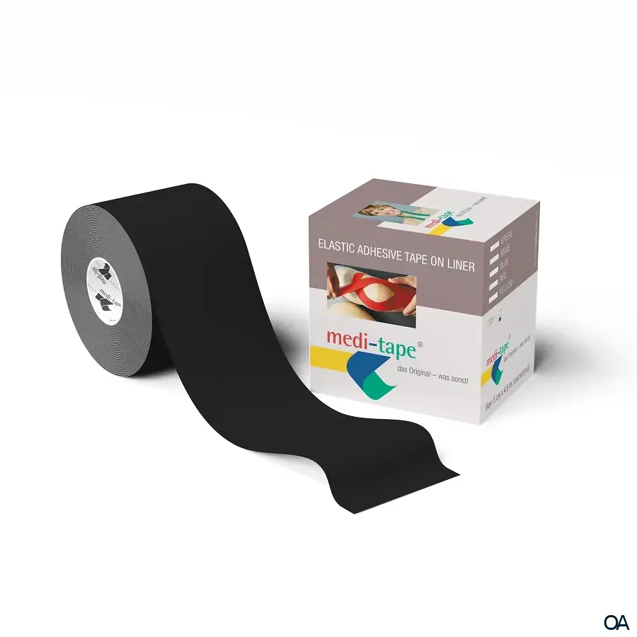 medi-tape Schwarz 5 m x 5 cm medi-tape Schwarz 5 m x 5 cm