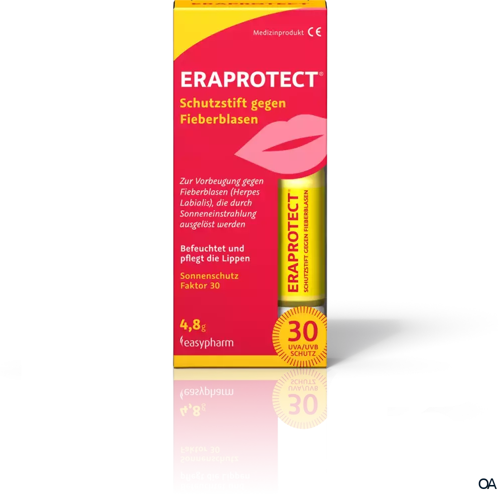 Eraprotect® Schutzstift gegen Fieberblasen Eraprotect® Schutzstift gegen Fieberblasen