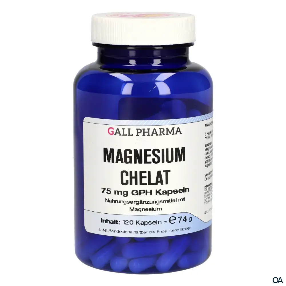 Gall Pharma Magnesium Chelat 75 mg Kapseln